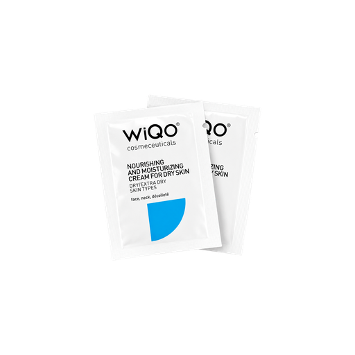 [12940] WiQo Nourishing and Moisturising Face Cream for Dry Skin Sachets