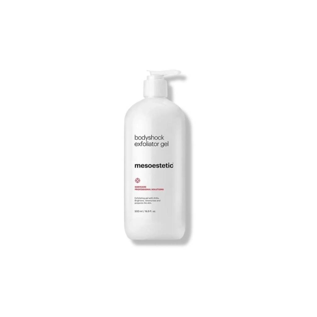 mesoestetic bodyshock exfoliator gel
