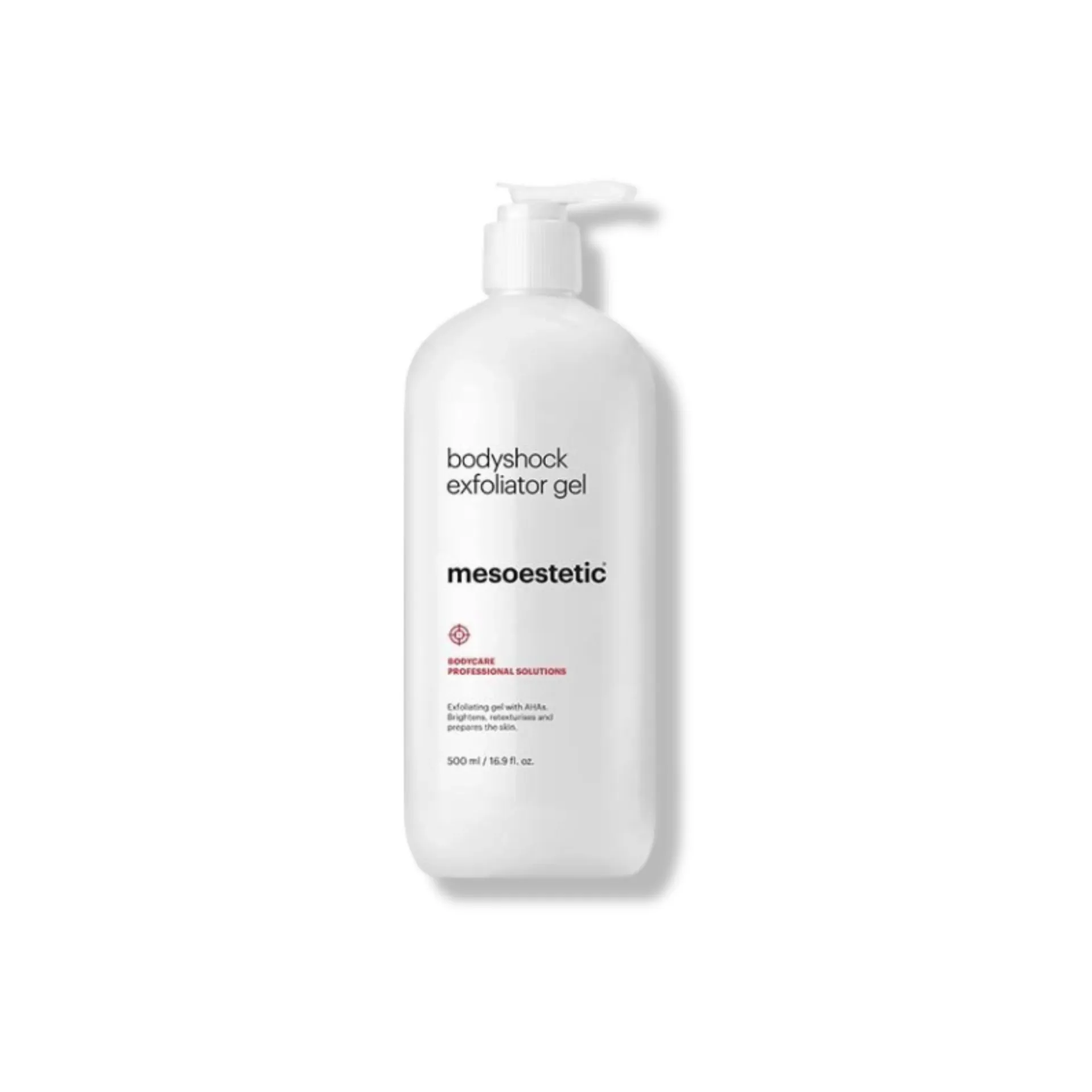 mesoestetic bodyshock exfoliator gel