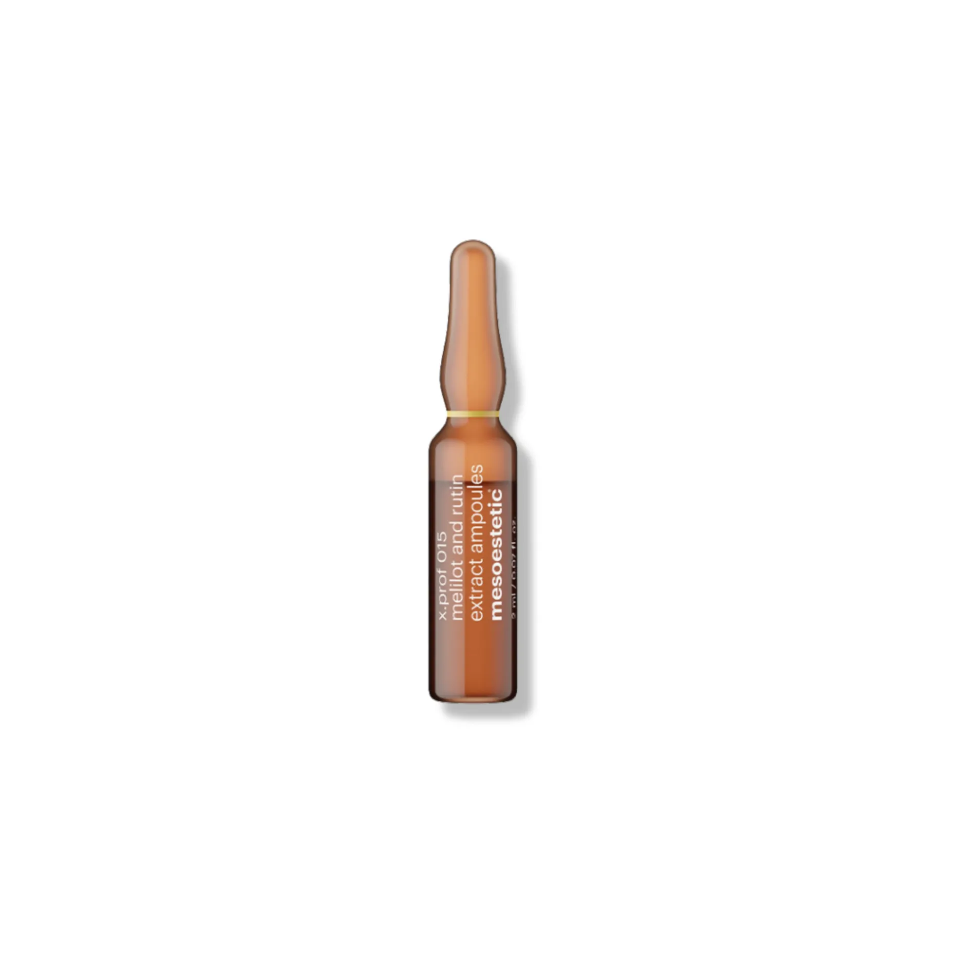 mesoestetic x.prof 015 melilot and rutin extract ampoules
