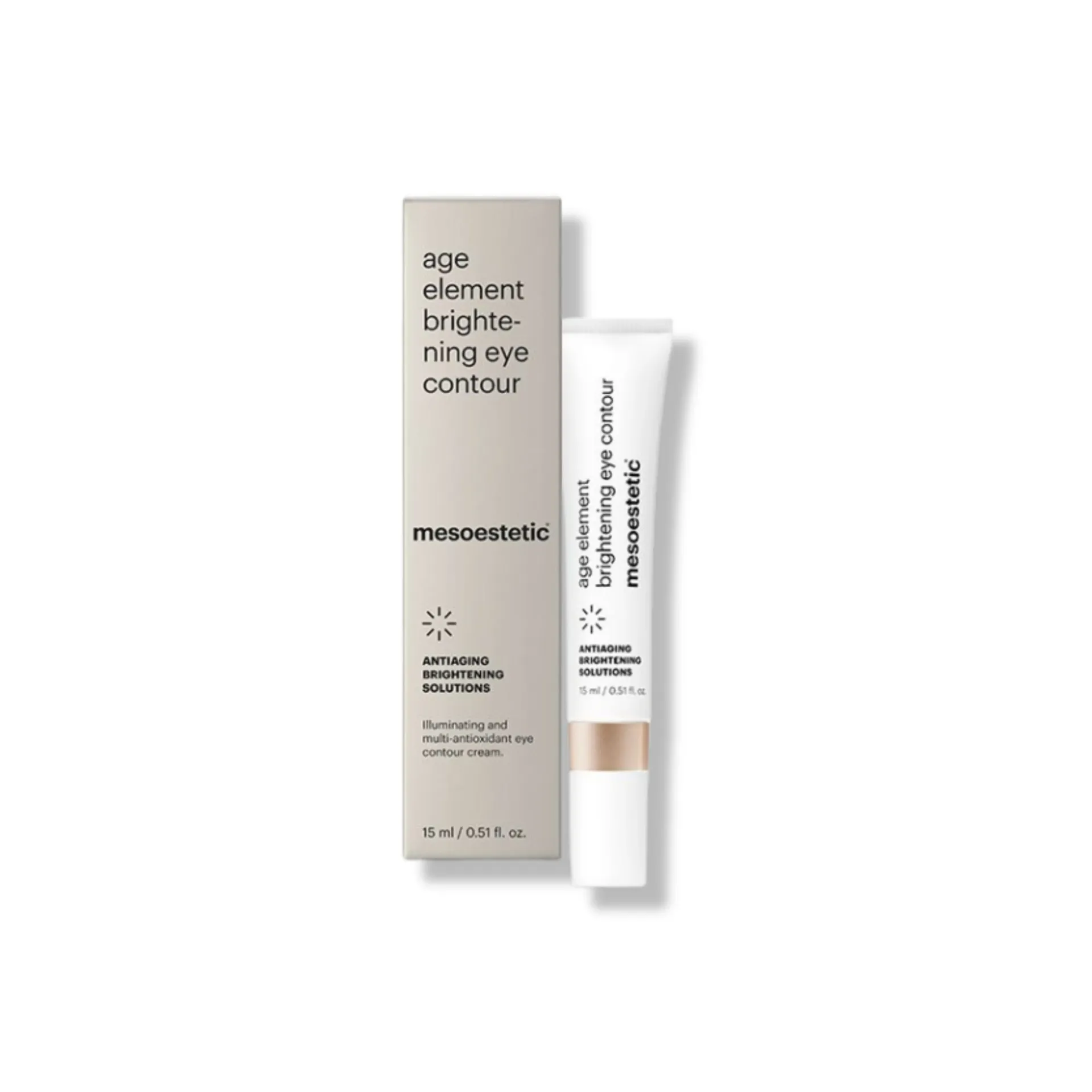 mesoestetic age element brightening eye contour