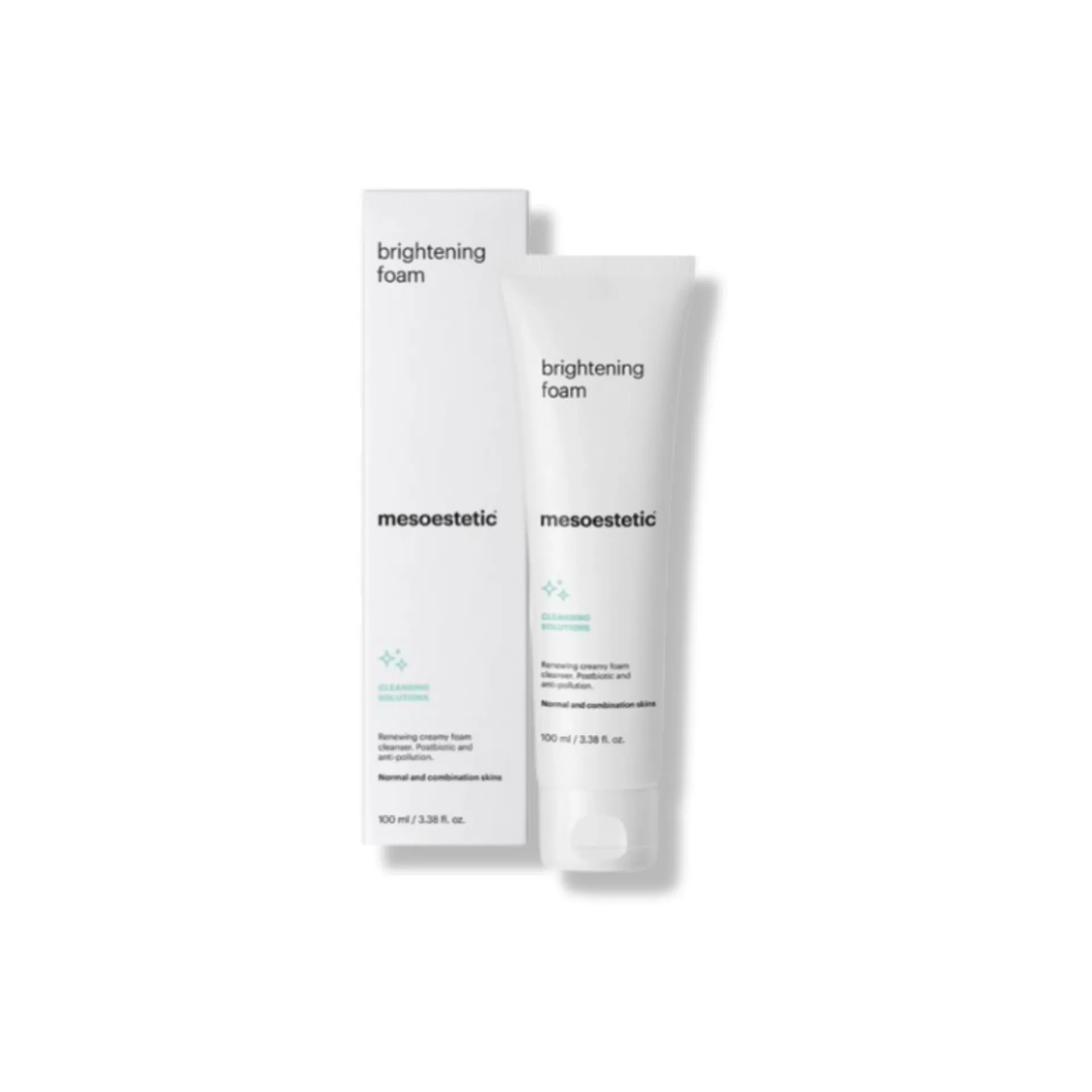 mesoestetic brightening foam