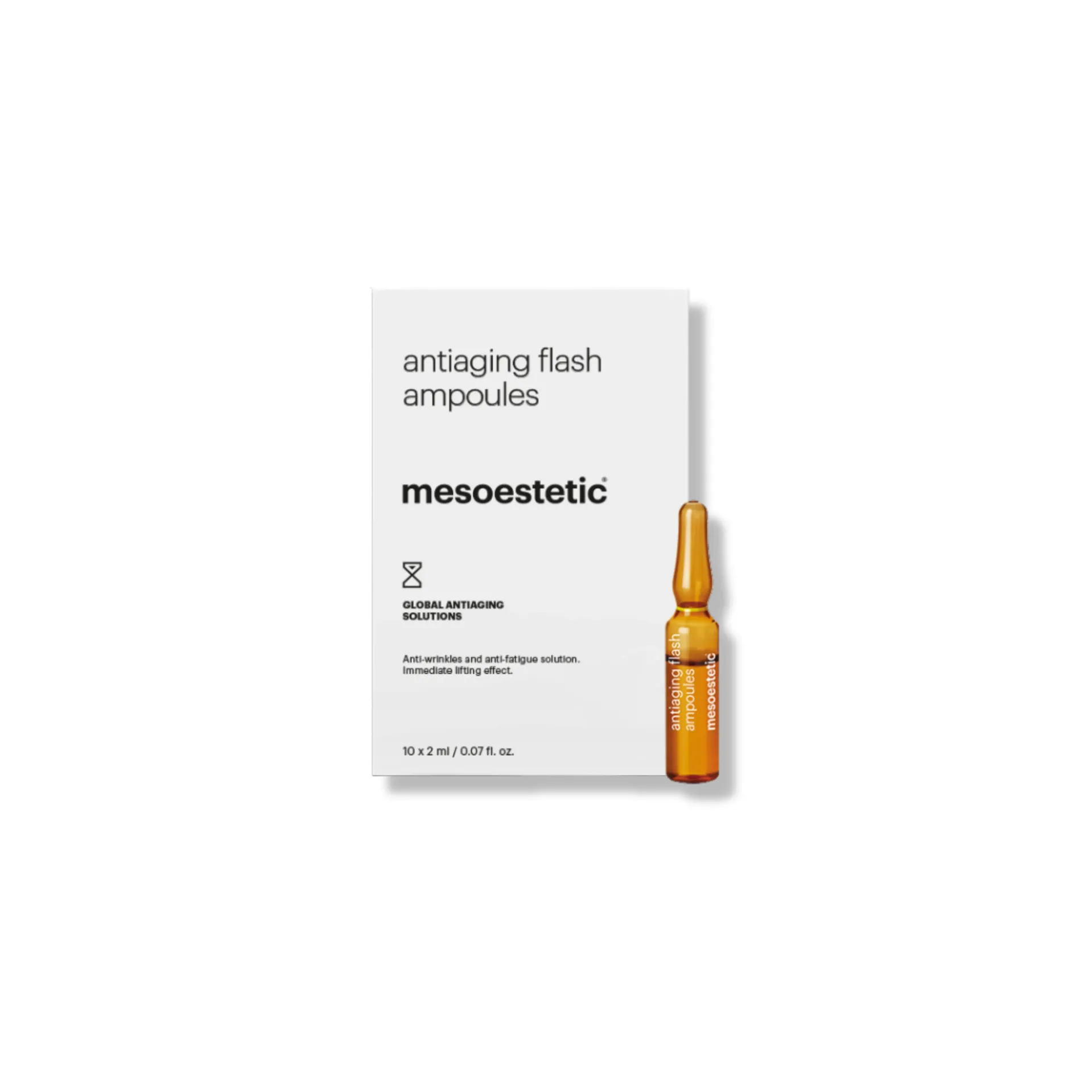 mesoestetic antiaging flash ampoules